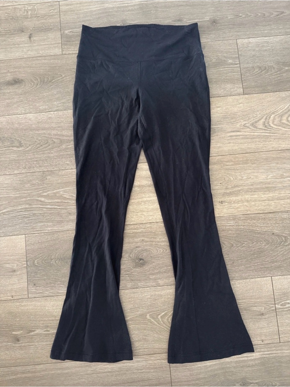 Lululemon Black Align Mini Flare Regular Leggings
